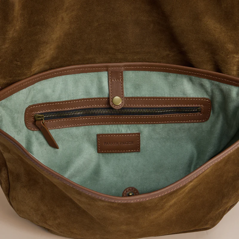 Arc Saddle Bag - Suede Desert Sand - Image 11