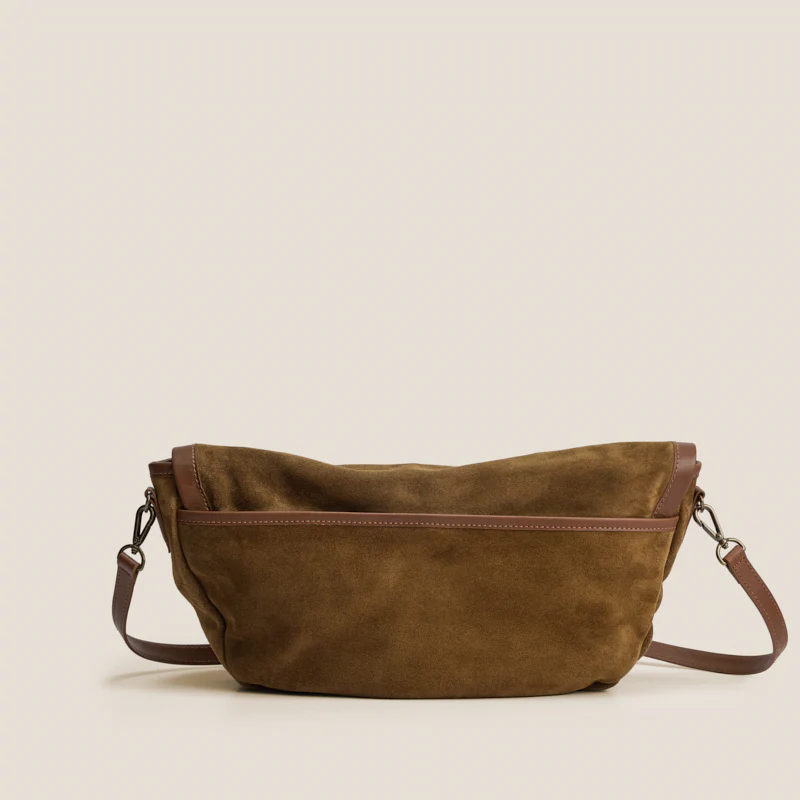 Arc Saddle Bag - Suede Desert Sand - Image 4