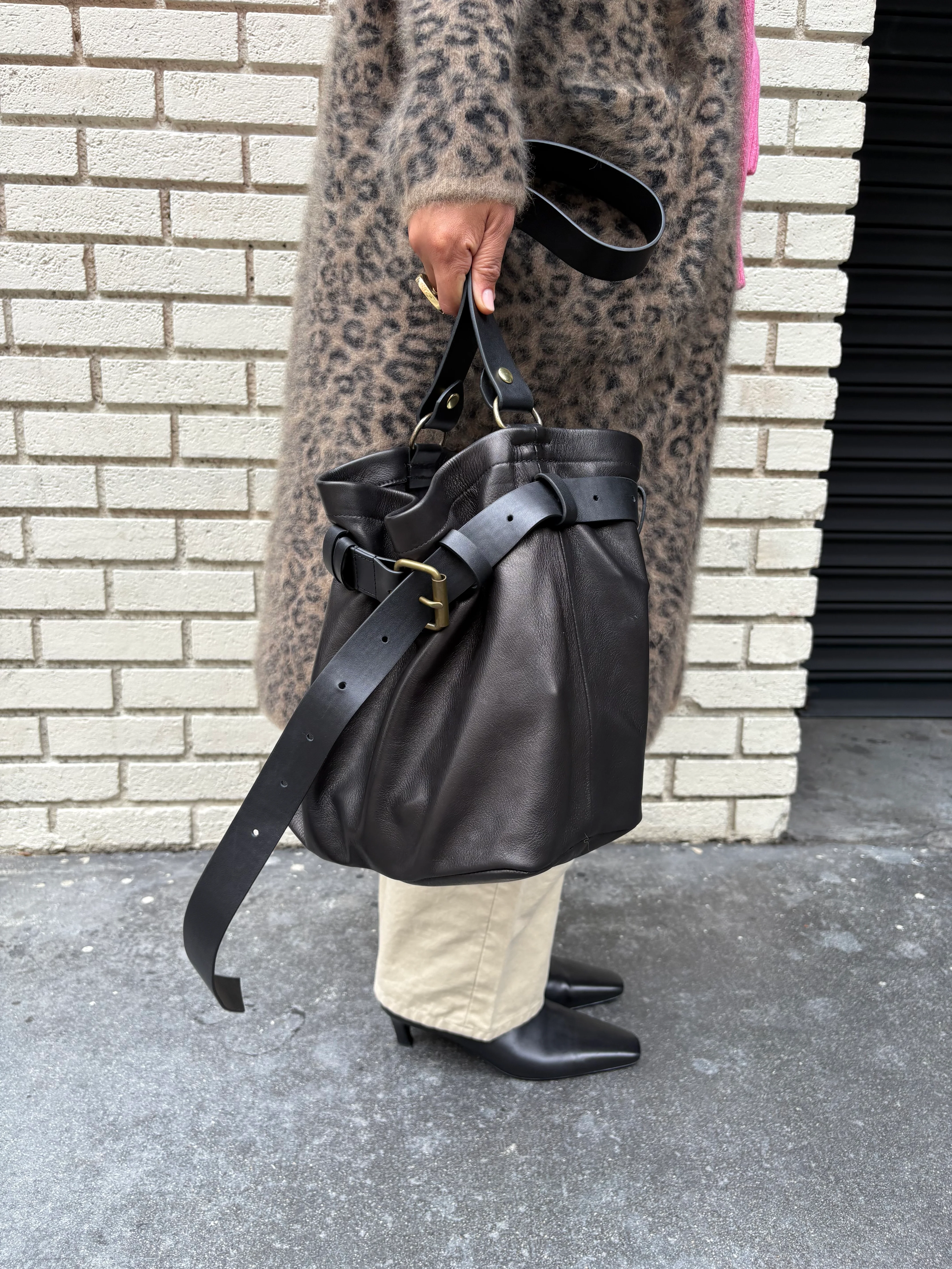 Belted Jane - Heritage "Broken-In" Leather Black - Image 12