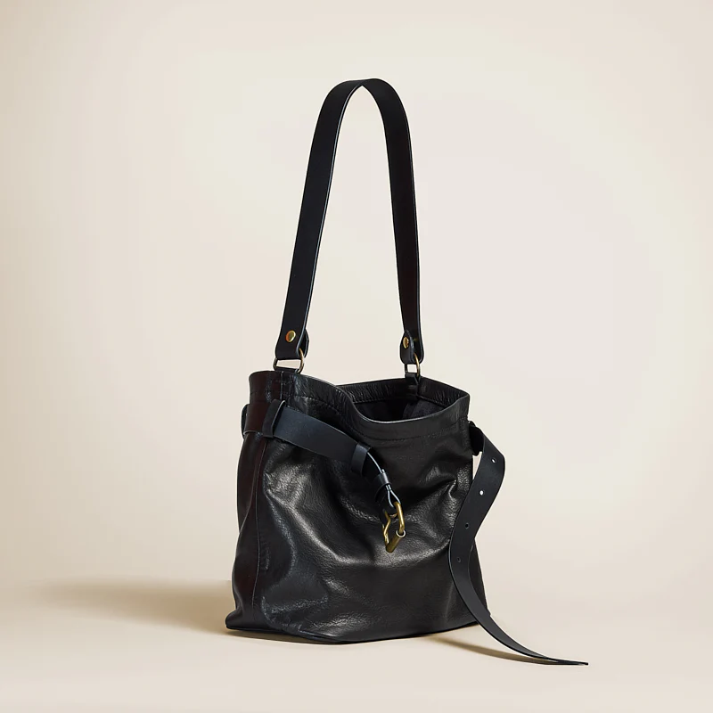 Belted Jane - Heritage "Broken-In" Leather Black - Image 2