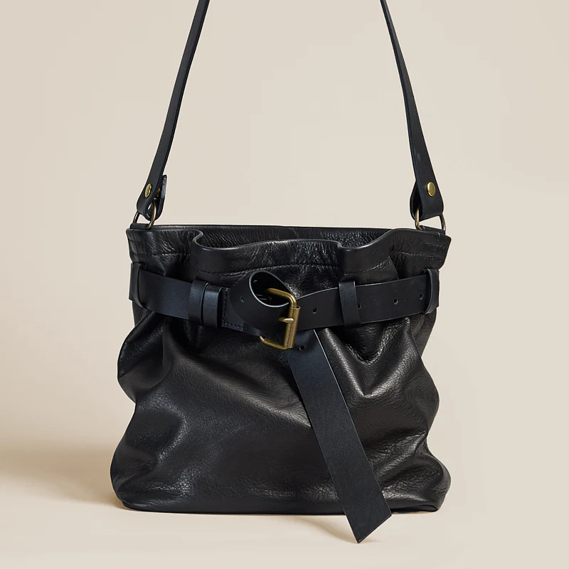 Belted Jane - Heritage "Broken-In" Leather Black - Image 5