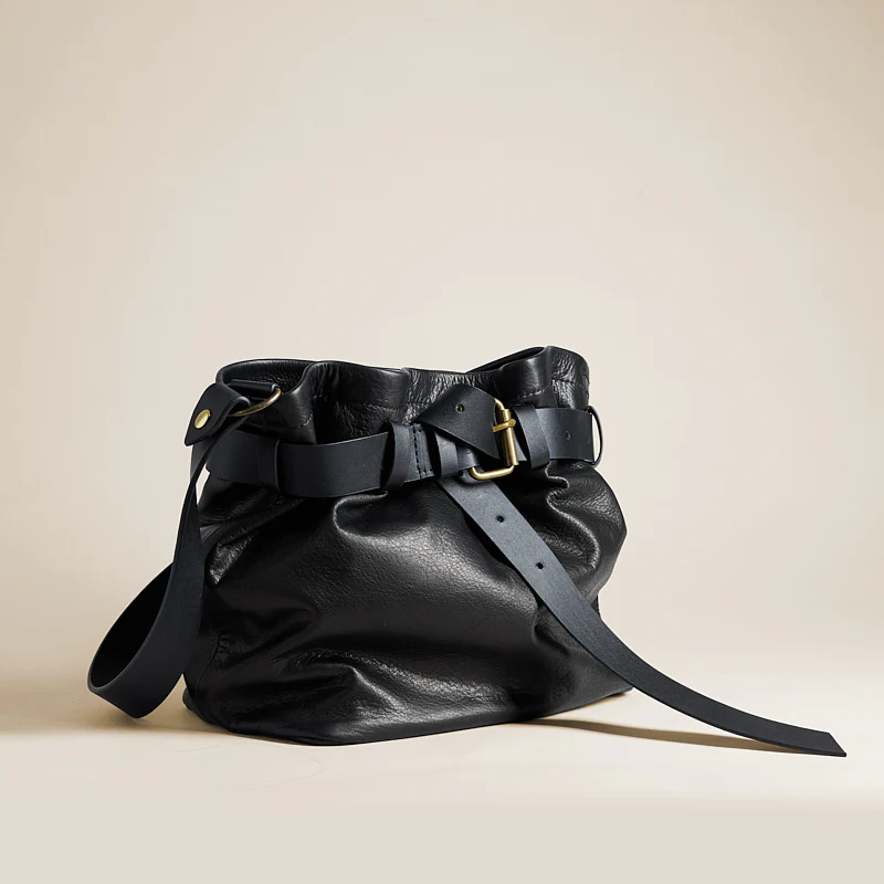 Belted Jane - Heritage "Broken-In" Leather Black - Image 9