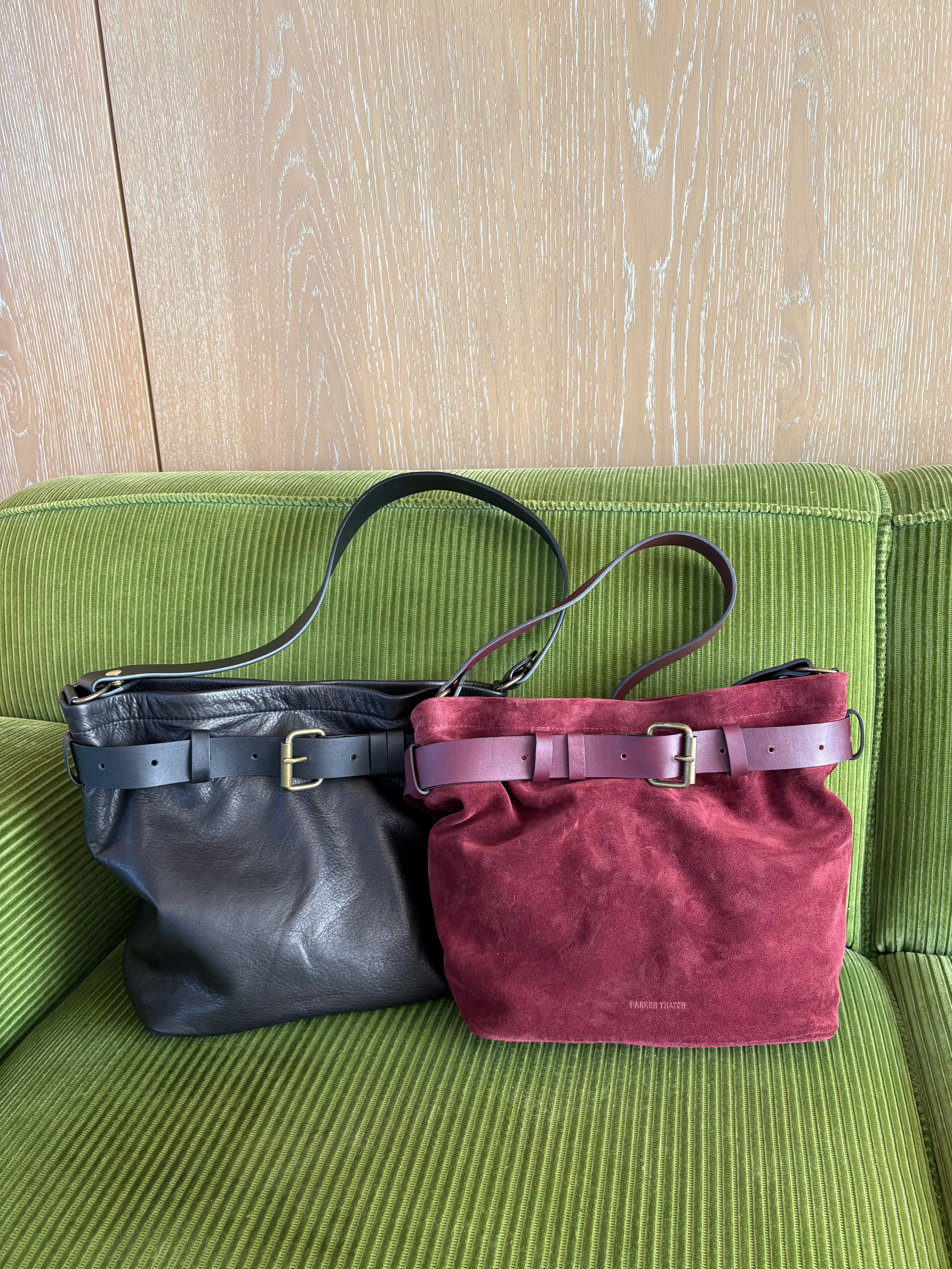 Belted Jane - Suede Bordeaux - Image 8