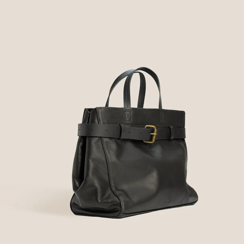 Belted Mimi - Heritage "Broken-In" Leather Black - Image 2