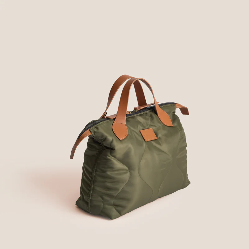 Charlie - Irene's Favorite Jacket Nylon Olive Quilted - Image 2