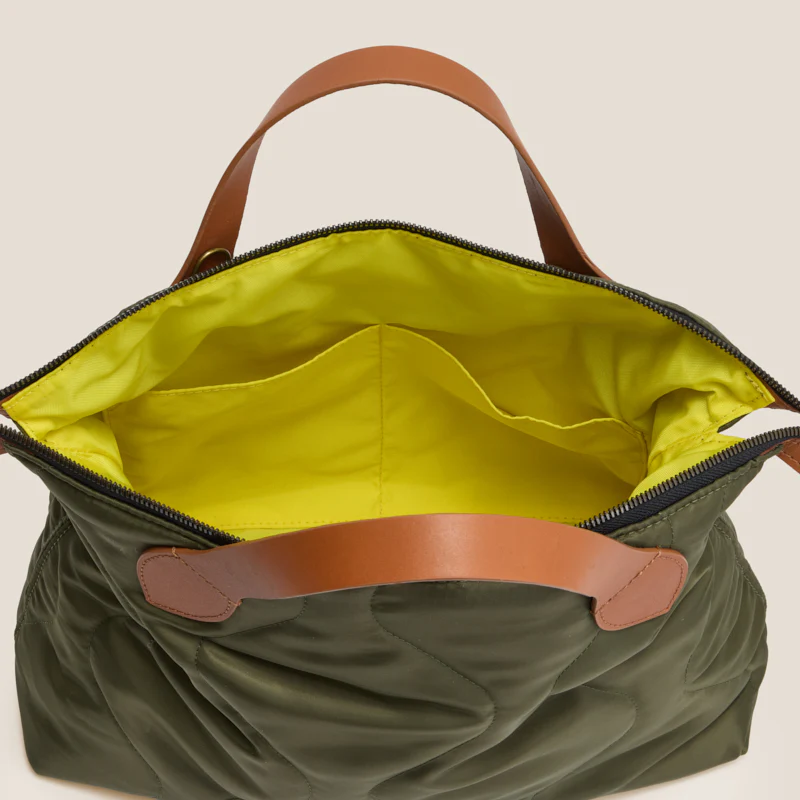 Charlie - Irene's Favorite Jacket Nylon Olive Quilted - Image 5