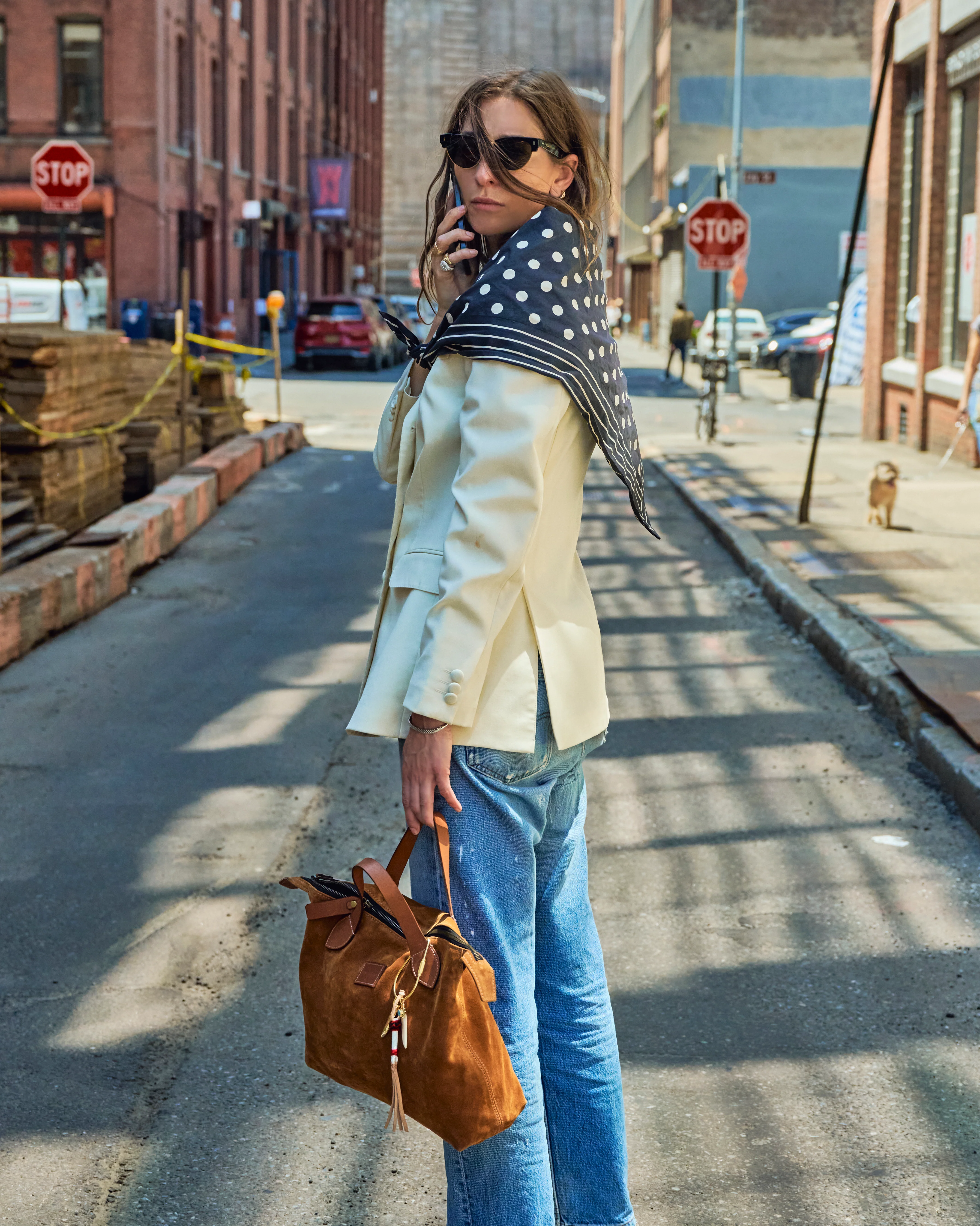 Charlie - Suede Caramel - Image 8