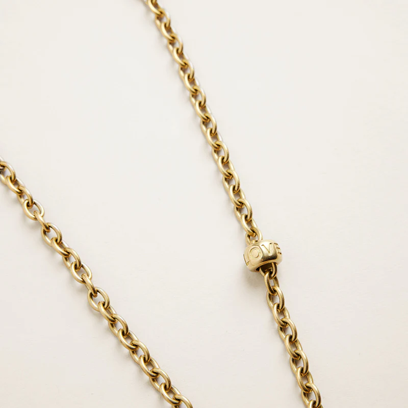 LOVE Charm Chain Necklace - Image 2