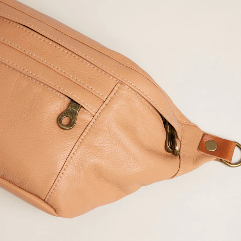 Cross Your Heart Sling - Leather Butterscotch - Image 4