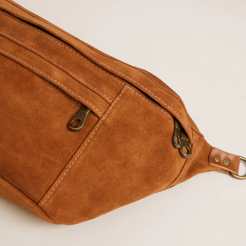 Cross Your Heart Sling - Suede Caramel - Image 4