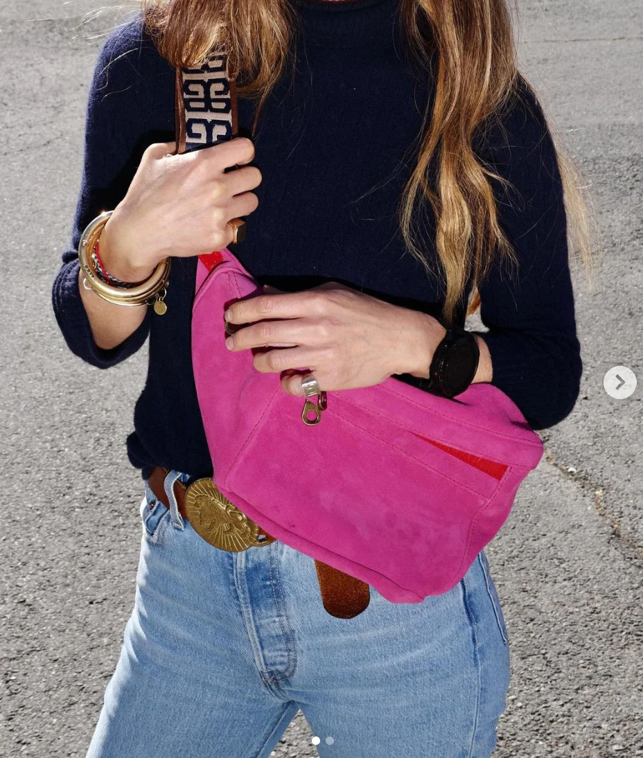 Cross Your Heart Sling - Suede Caramel - Image 6