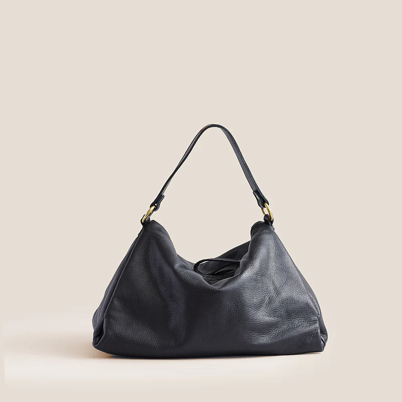 Daily Bag - Heritage "Broken-In" Leather Black