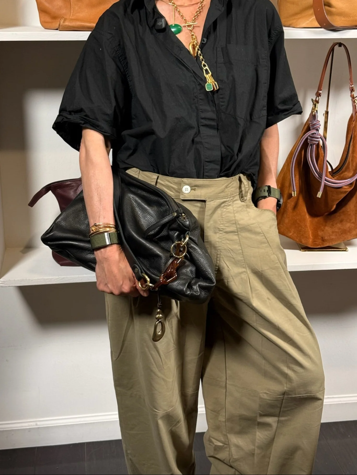 Daily Bag - Heritage "Broken-In" Leather Black - Image 9