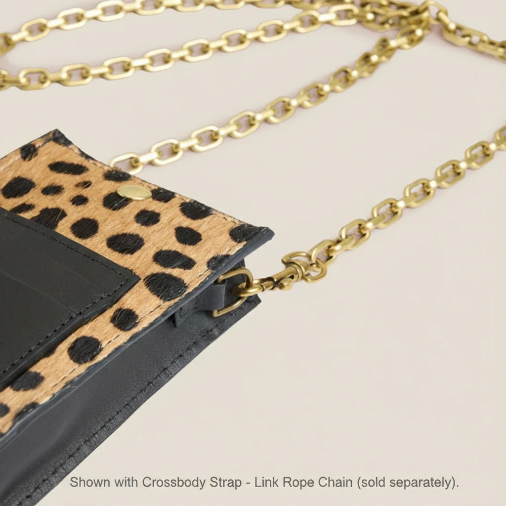 Everyday Phone Wallet Crossbody - Leopard - Image 5