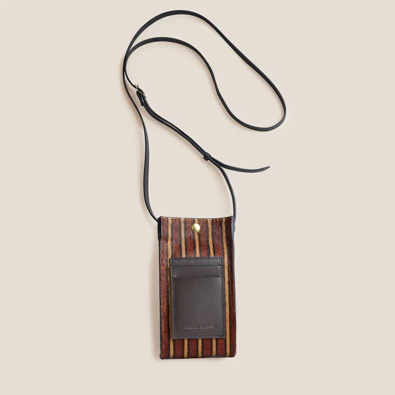 Everyday Phone Wallet Crossbody - Striped Hair