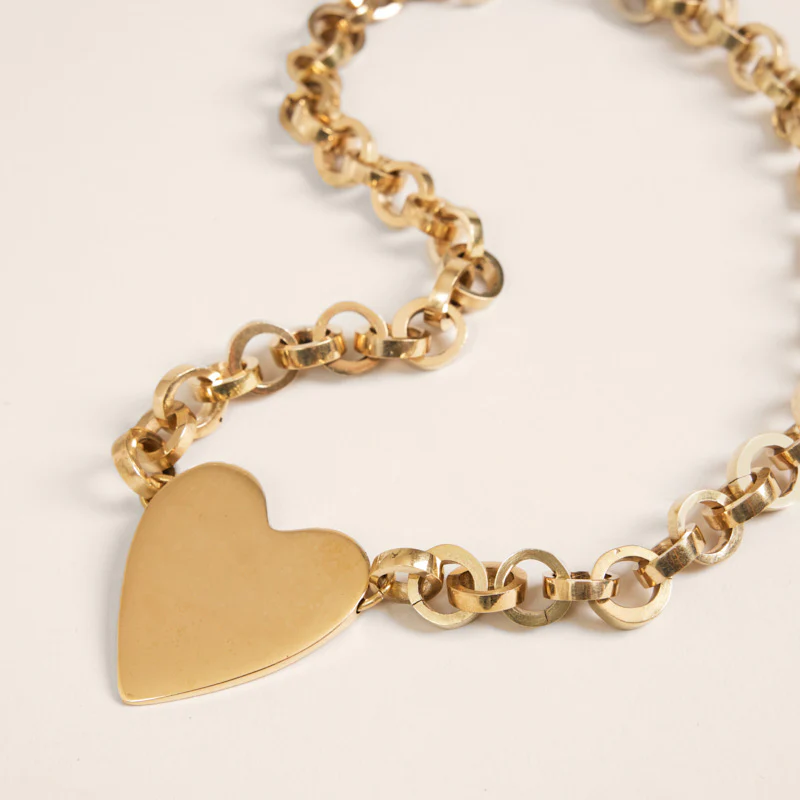Heart Link Necklace - Image 3