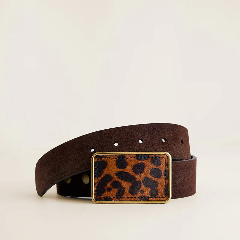 Interchangeable Belt Buckle - Leopard - Image 3