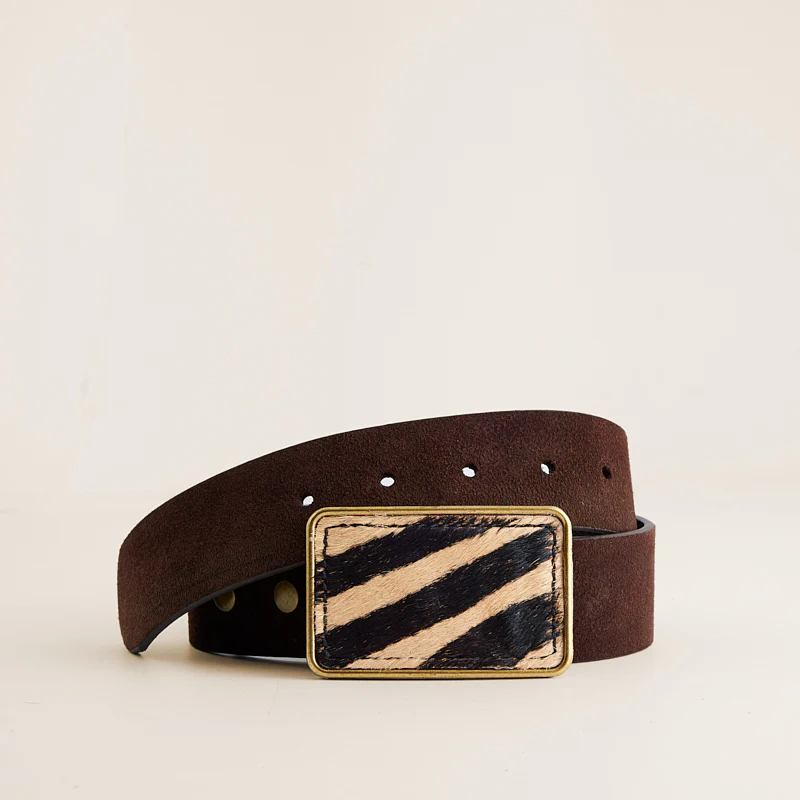 Interchangeable Belt Buckle -  Zebra - Image 3
