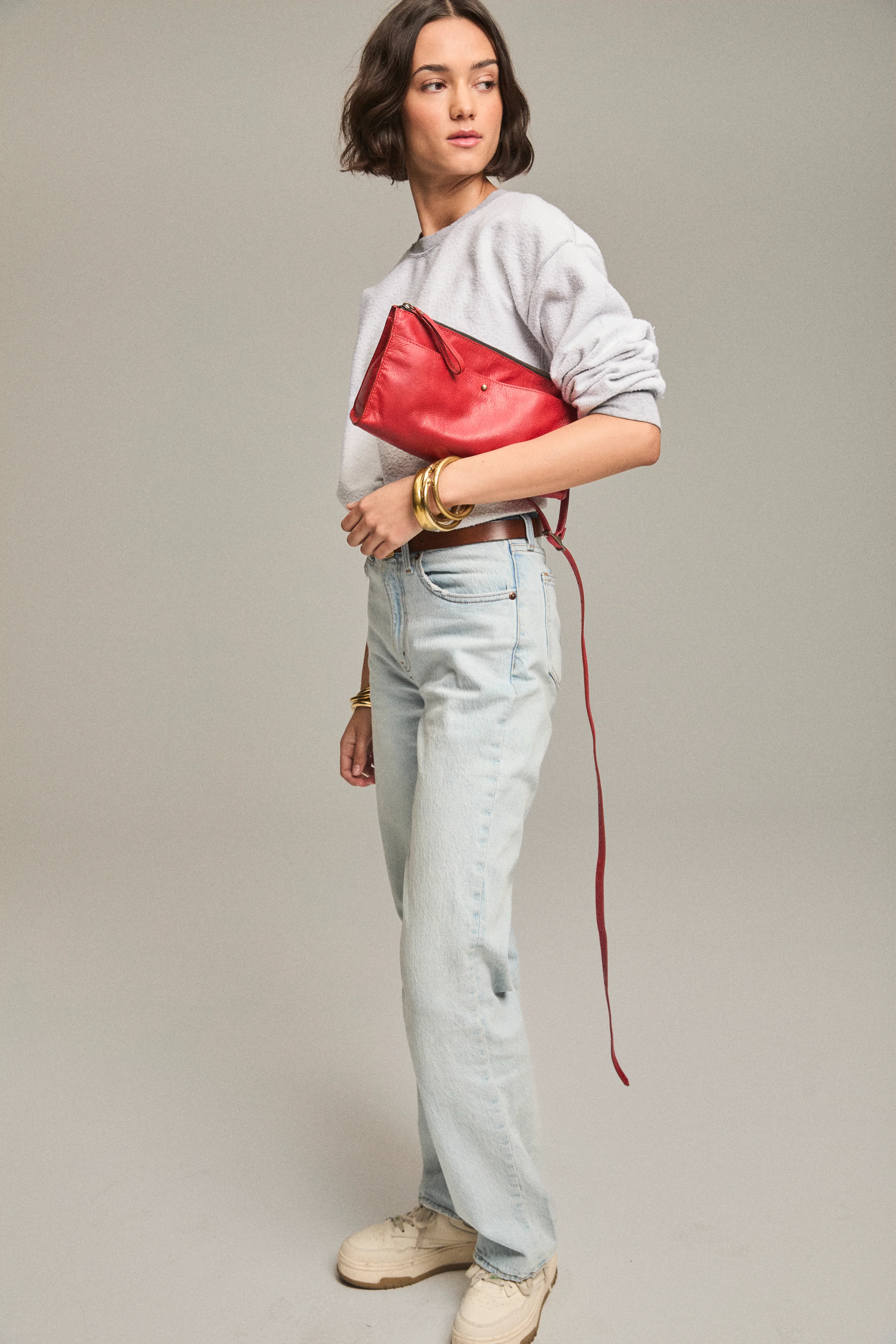 Lily Crossbody - Heritage "Broken-In" Leather Tan - Image 11