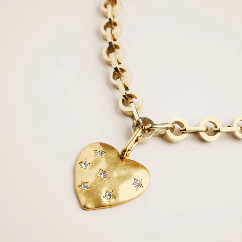 Big Heart & Stars Charm - Image 3