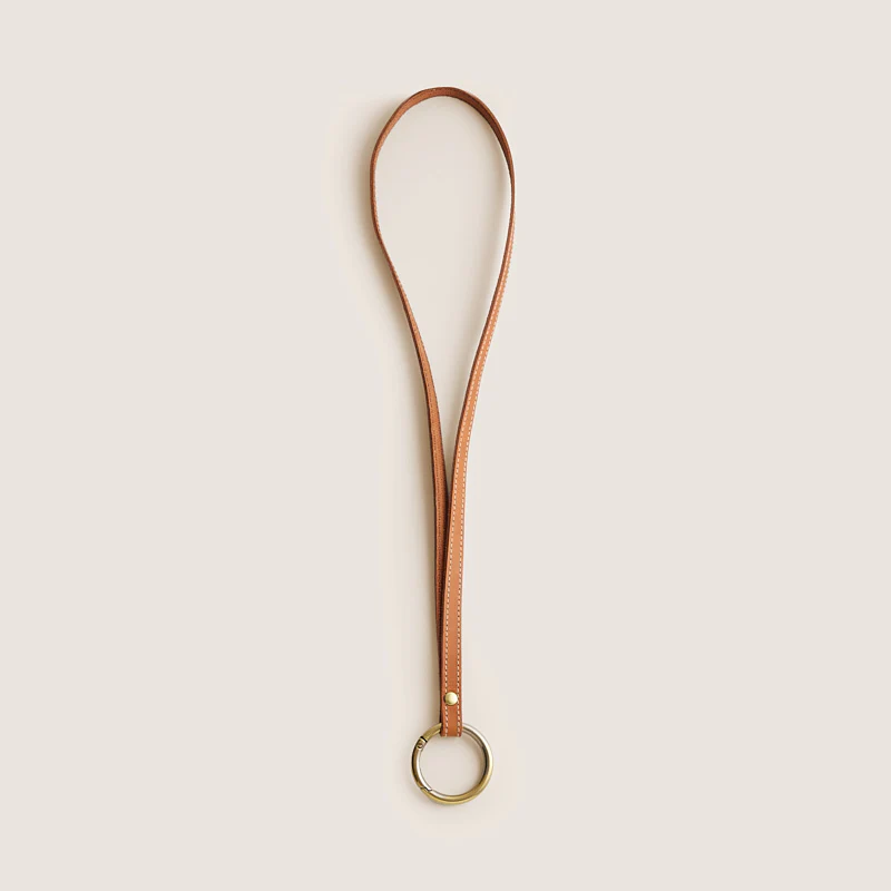 Leather Lanyard - Cognac - Image 2