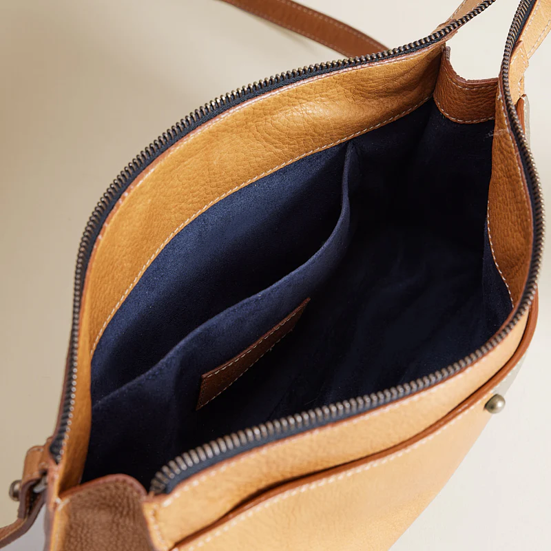 Lily Crossbody - Heritage "Broken-In" Leather Tan - Image 3