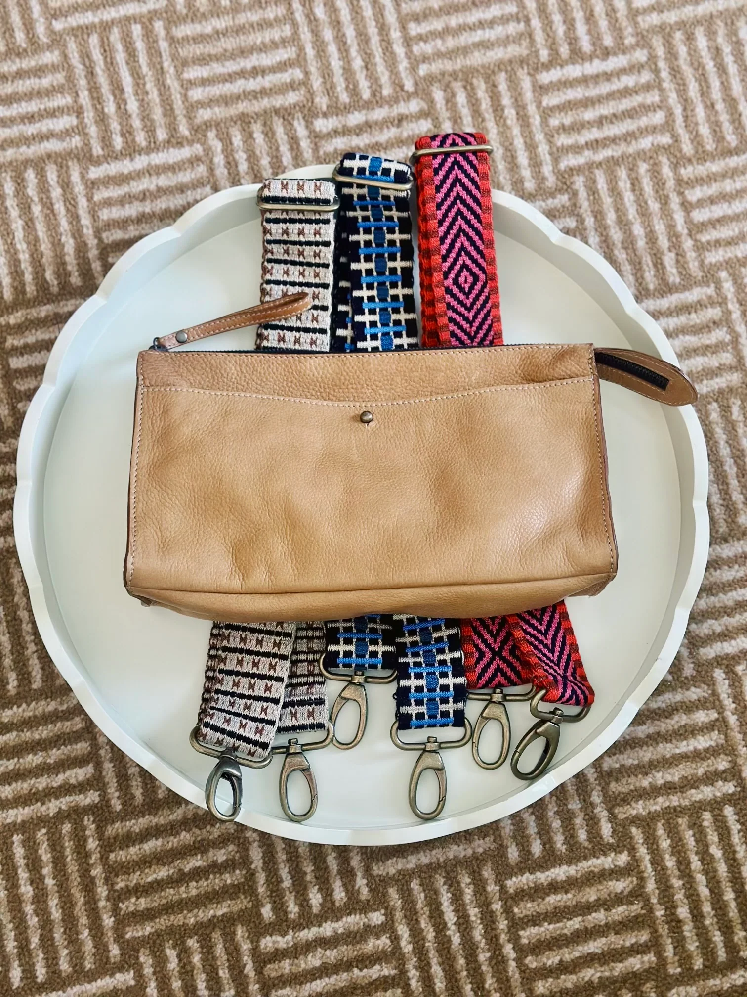 Lily Crossbody - Heritage "Broken-In" Leather Tan - Image 4