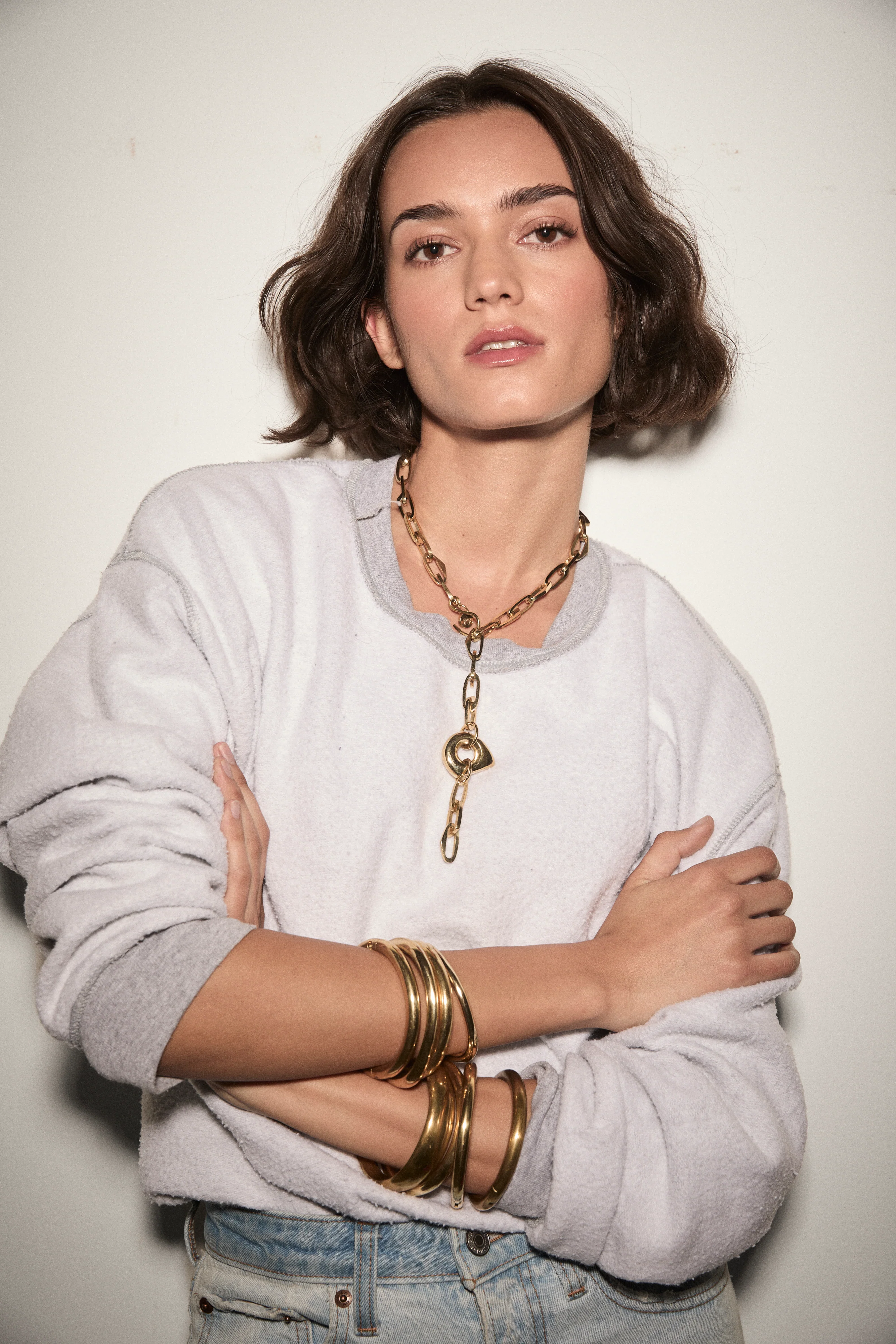Link Pebble Necklace - Image 5