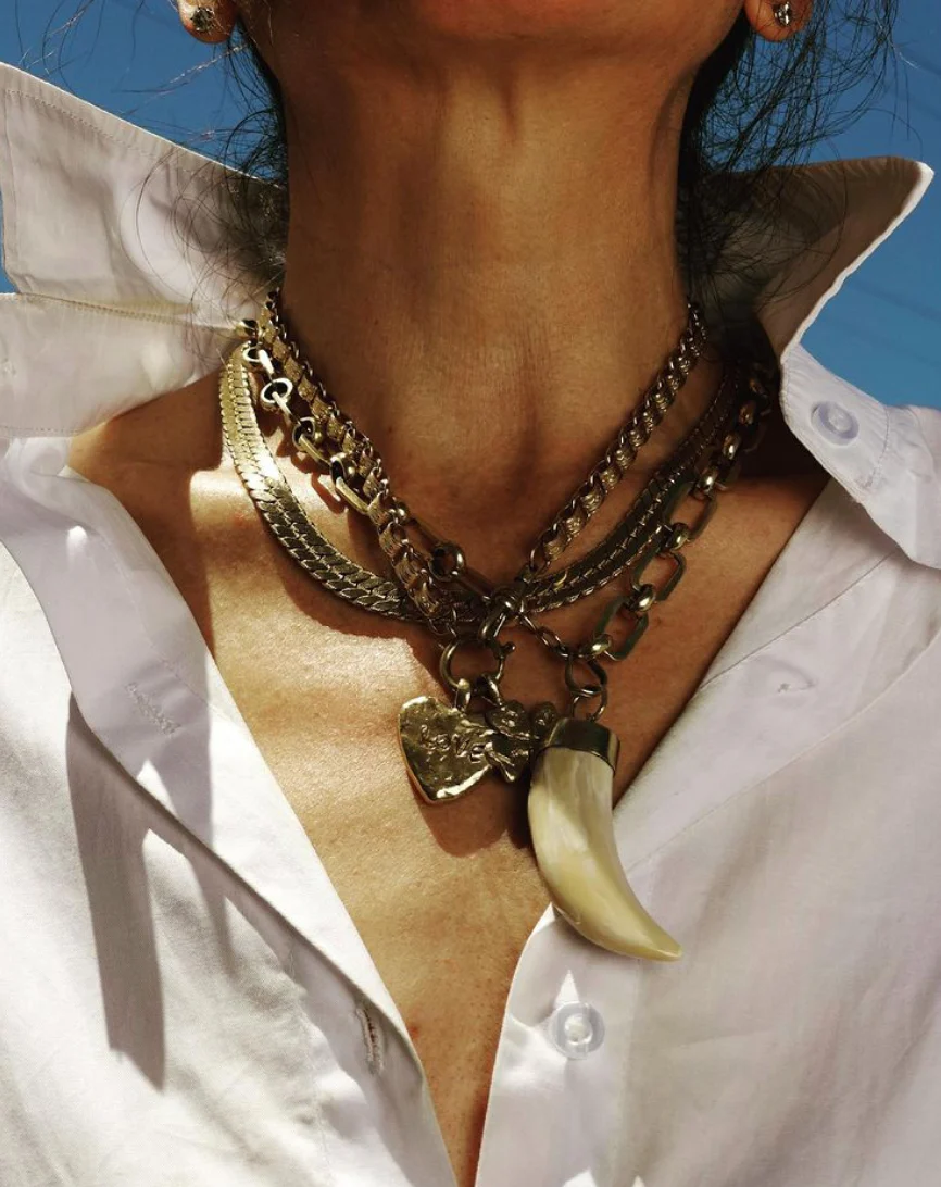 Link Rope Necklace - Short - Image 10