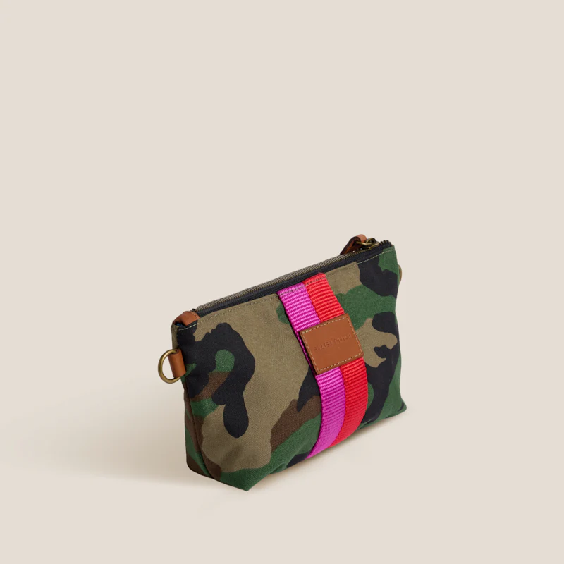 Little Buddy - Nylon Camo with Pink & Red Stripe - Image 2