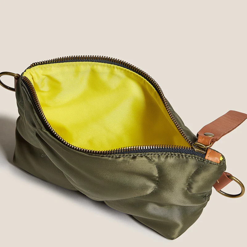 Little Buddy - Irene's Favorite Jacket Nylon Olive Quilted - Image 5