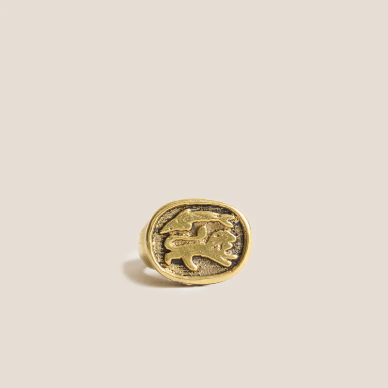 Logo Pinky Ring