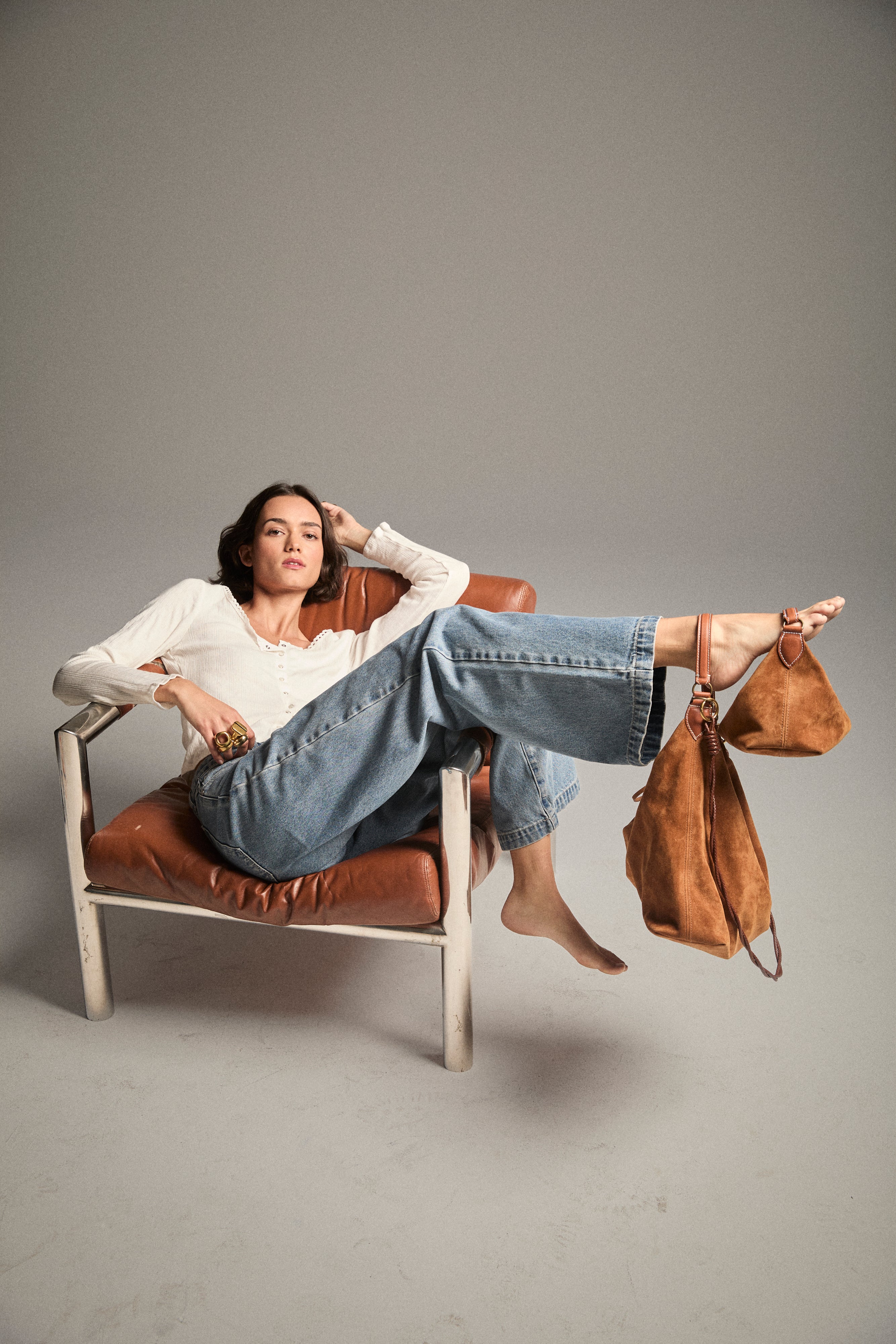 Maurice Hobo - Suede Caramel - Image 10