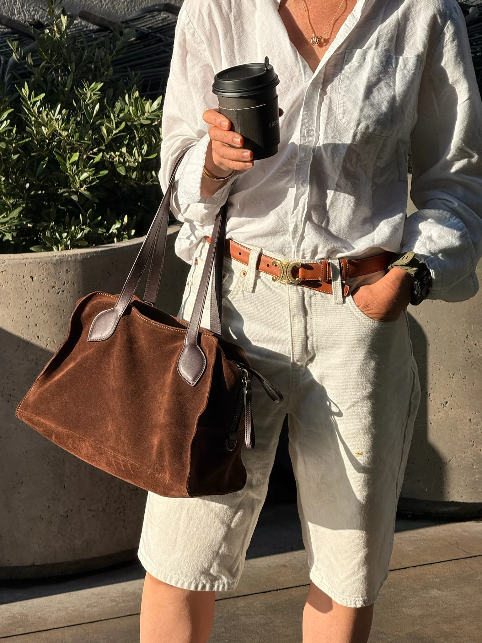 Medium Jack - Suede Espresso - Image 8