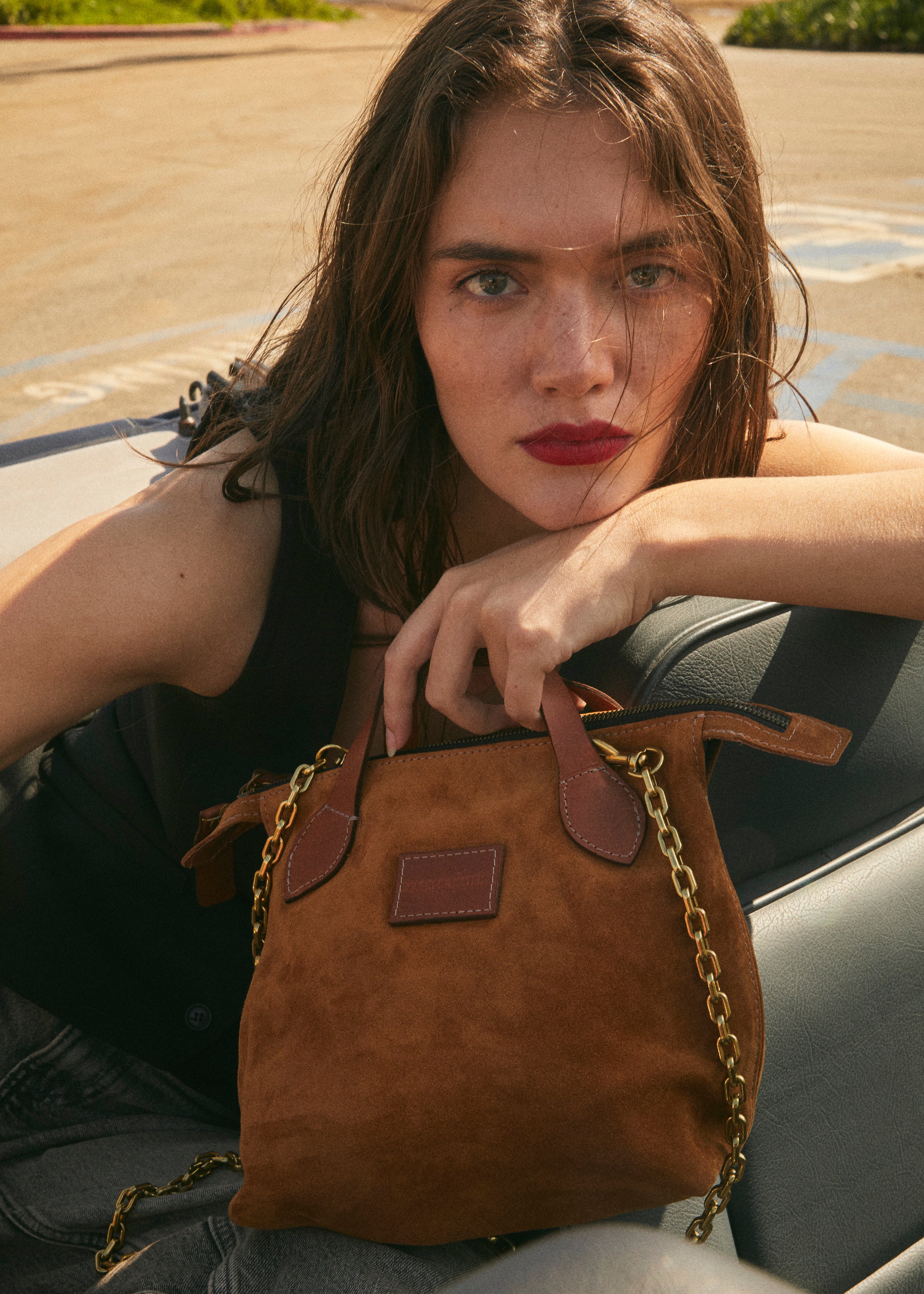 Small Charlie - Suede Caramel - Image 13
