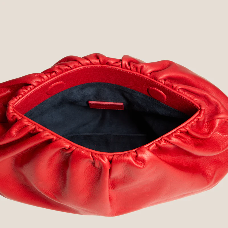 New Mochi Clutch - Heritage "Broken-In" Leather Red - Image 5