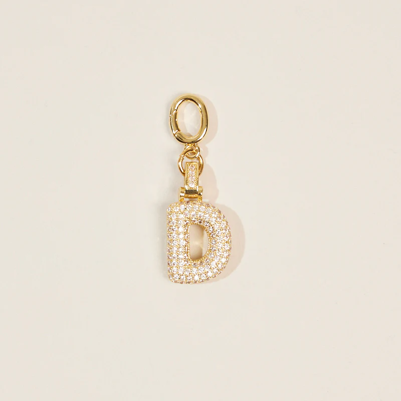 Monogram Letter Bag Charm - Image 6