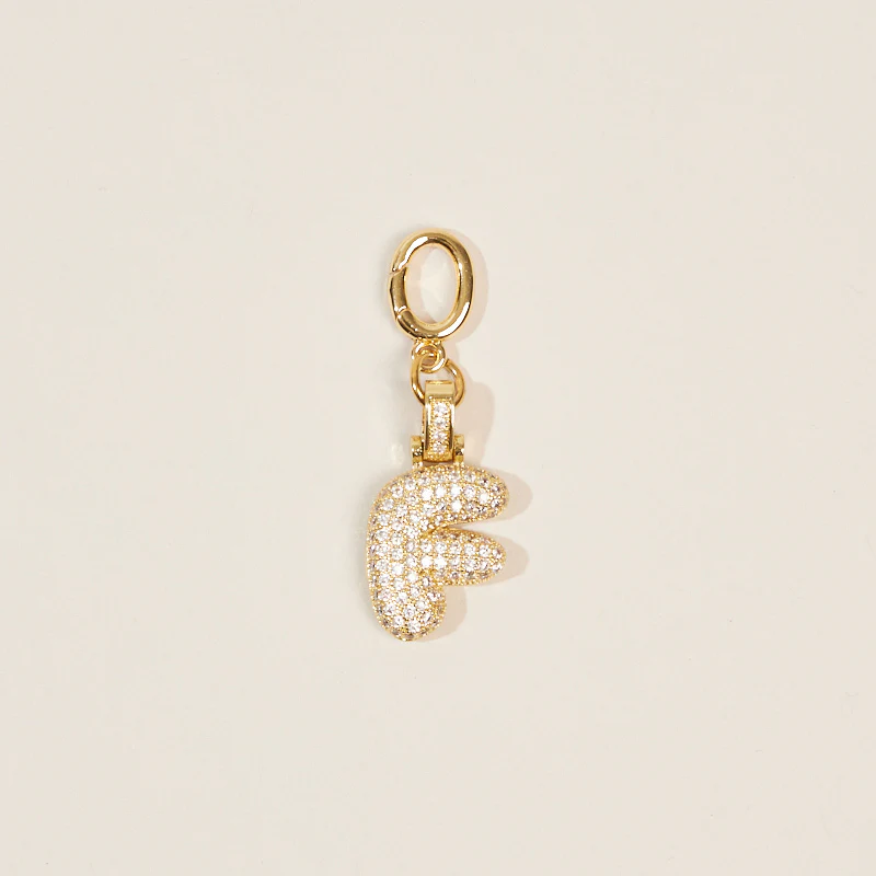 Monogram Letter Bag Charm - Image 8
