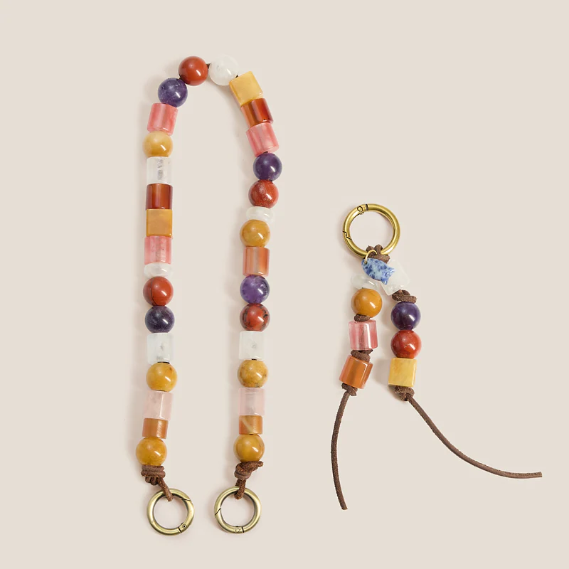 Shoulder Strap - Muted Multi Beads - Image 3