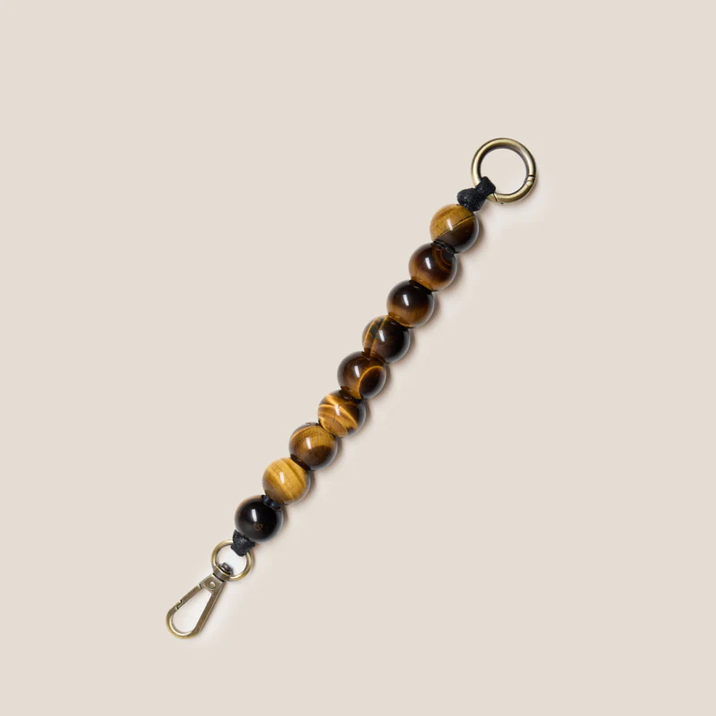 Tiger Eye Bag Charm