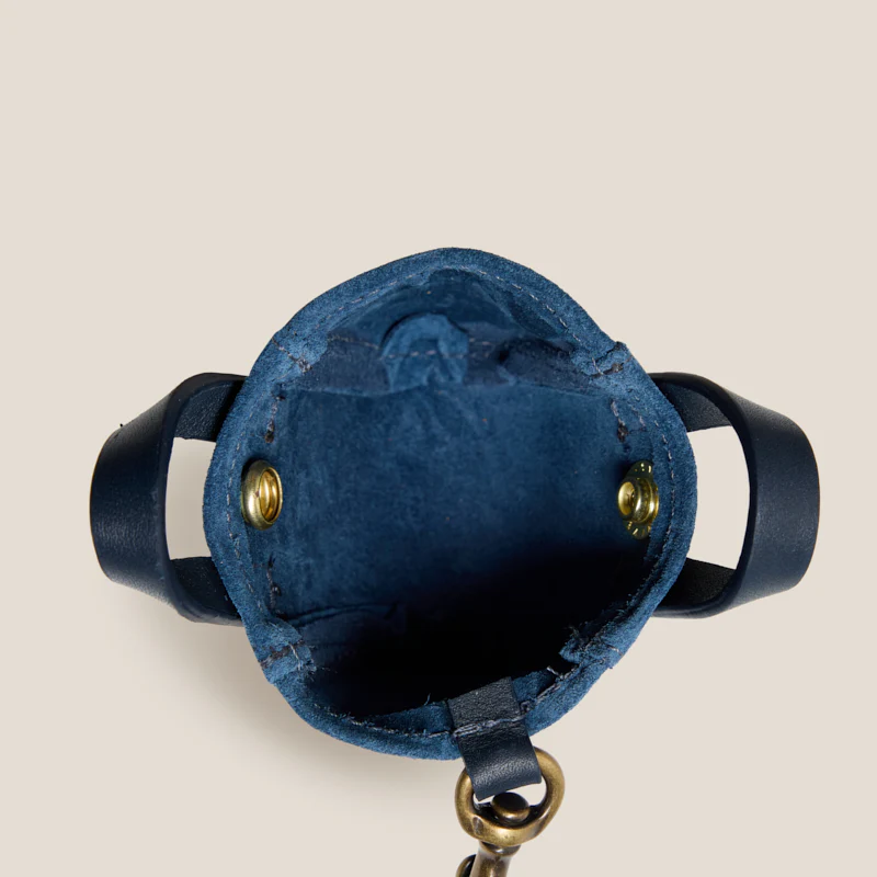 Tote Bag Charm - Suede Harbor Blue - Image 2