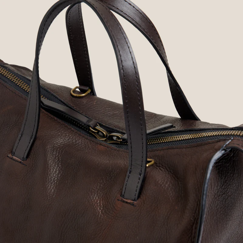 Zoe Satchel - Heritage "Broken-In" Leather Espresso - Image 3