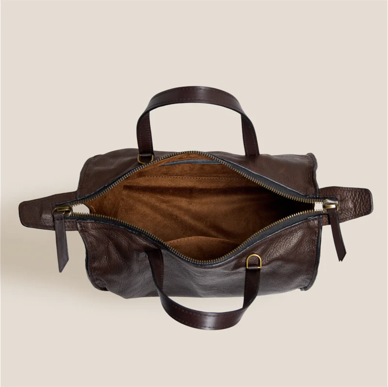 Zoe Satchel - Heritage "Broken-In" Leather Espresso - Image 5